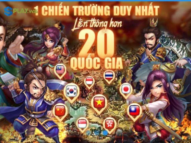 Kinh nghiệm chơi đại chiến tam quốc Splay là linh hoạt trong từng lối chơi